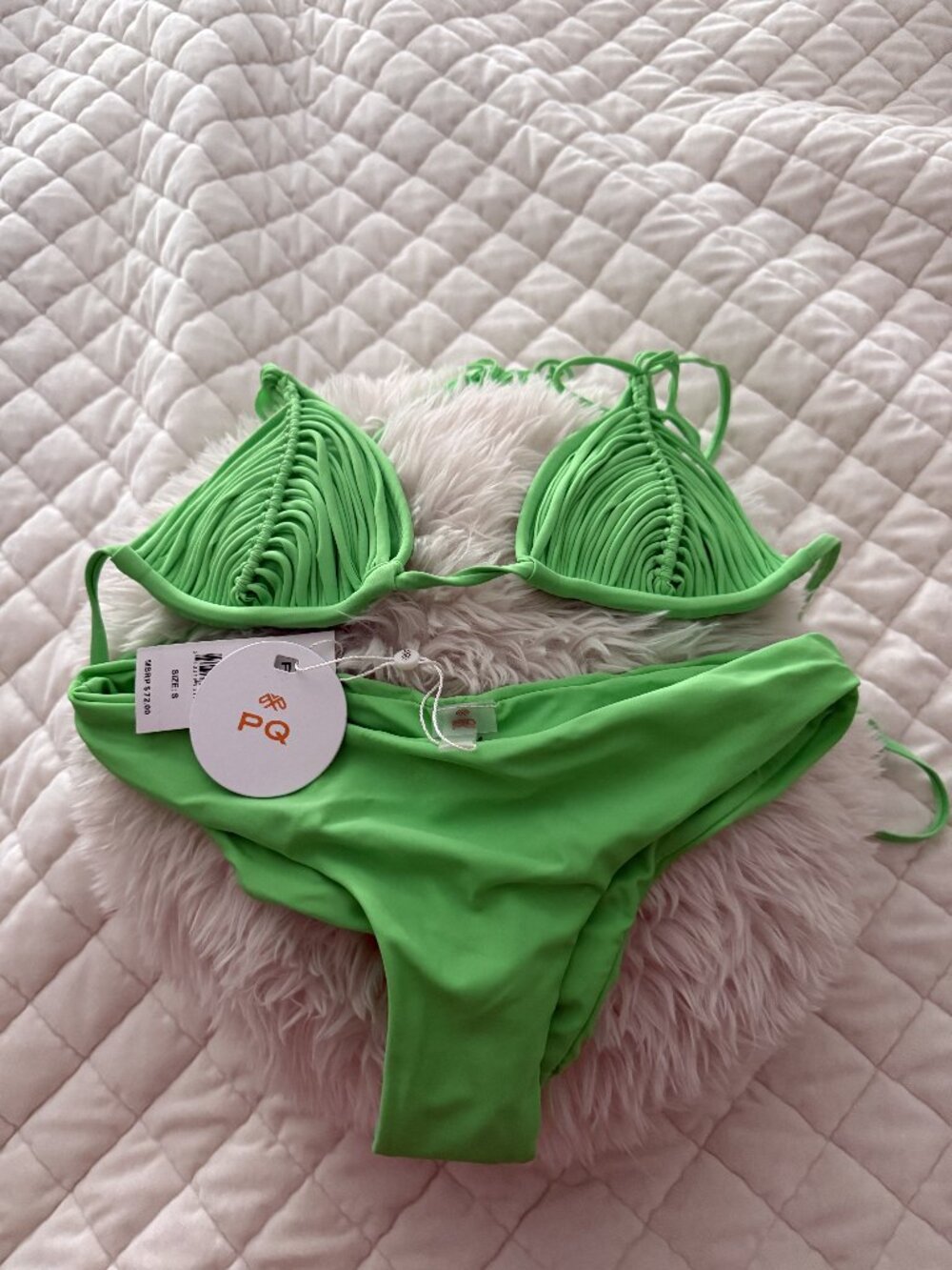 PQ Swim Kelly Green bikini - New with tags!